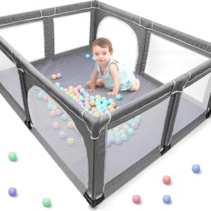 Velox Grondbox Hout - Speelbox Hout - Grondbox Kinderen - Grondbox Baby - Grondbox Playpen