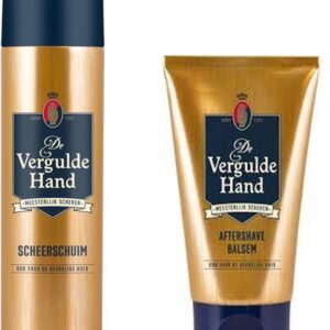 Vergulde Hand - Set - Aftershave Balsem & Scheerschuim