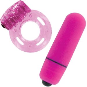 Vibrator en Cockring - vibratie set - voor koppels - Erotiek voor koppels - Discrete verzending