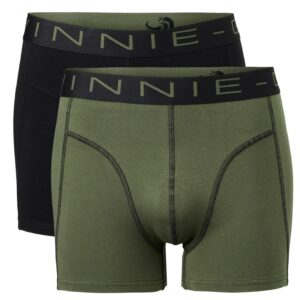 Vinnie-G Boxershorts 2-pack Black / Forest Green-XL