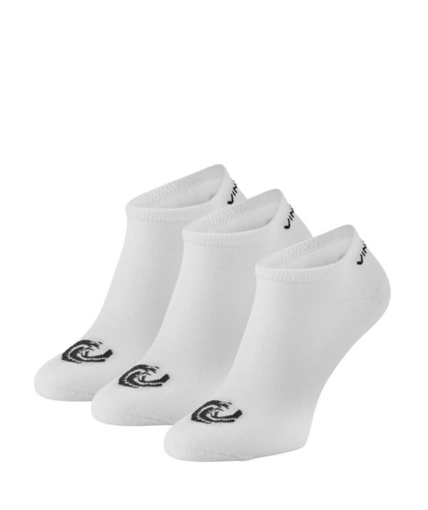 Vinnie-G Sneakersokken 3-pack Wit-35/38