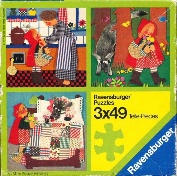 Vintage puzzel Roodkapje ( zie omschrijving )
