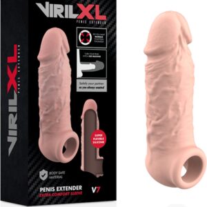 Virilxl Penis Extender Extra Comfort Sleeve V7 Flesh | VIRILXL