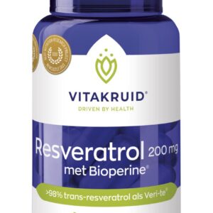 VitaKruid Resveratrol 200 mg - 60 vcaps