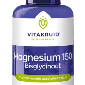 Vitakruid - Magnesium 150 bisglycinaat - 120 Tabletten
