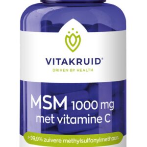 Vitakruid Msm 1000 mg Vitamine C 120 tabletten