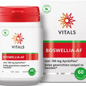 Vitals - Boswellia-AF - 60 Capsules - bevat AprèsFlex® helpt gewrichten soepel te houden*