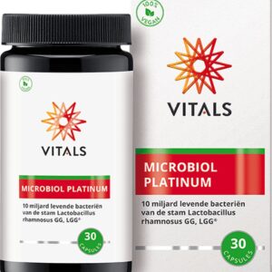 Vitals - Microbiol Platinum - 30 Capsules - 10 miljard levende bacteriën van de stam Lactobacillus rhamnosus, GG