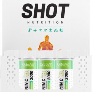 Vitaminen - 20 x Vitamin C 2000mg Shot - 100ml OstroVit - Apple