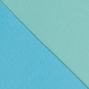 Vouwdoos, afm 5,5x5,5 cm, 250 gr, lichtturquoise/donkerturquoise, 10 stuk/ 1 doos