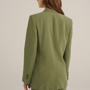 WE Fashion Dames regular fit double-breasted blazer