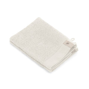 Walra Soft Cotton Washandje 16x21 cm 550 gram Stone Grey - 2 stuks