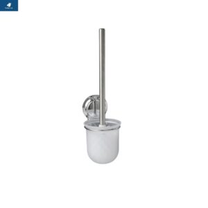 Waterval Wc-Borstel Hangend Zuignap RVS - Toiletborstel met Zuignaphouder - RVS Design - Optimale Hygiëne