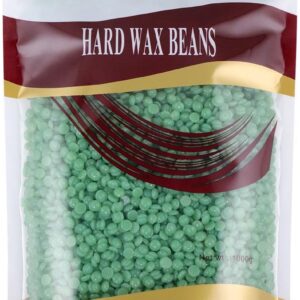 Wax Beans 1Kg - Wax Bonen | Wax Parels - Hard Wax Beans Green - 1000 gram wax beans incl. 30 spatula's - Navulling van 1000 gram wax beans + 30 spatula's. Wax is geschikt voor lichaam en gezicht.
