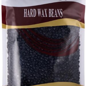 Wax Beans 1Kg - Wax Bonen | Wax Parels - Hard Wax Beans Zwart - 1000 gram wax beans incl. 30 spatula's - Navulling van 1000 gram wax beans + 30 spatula's. Wax is geschikt voor lichaam en gezicht.