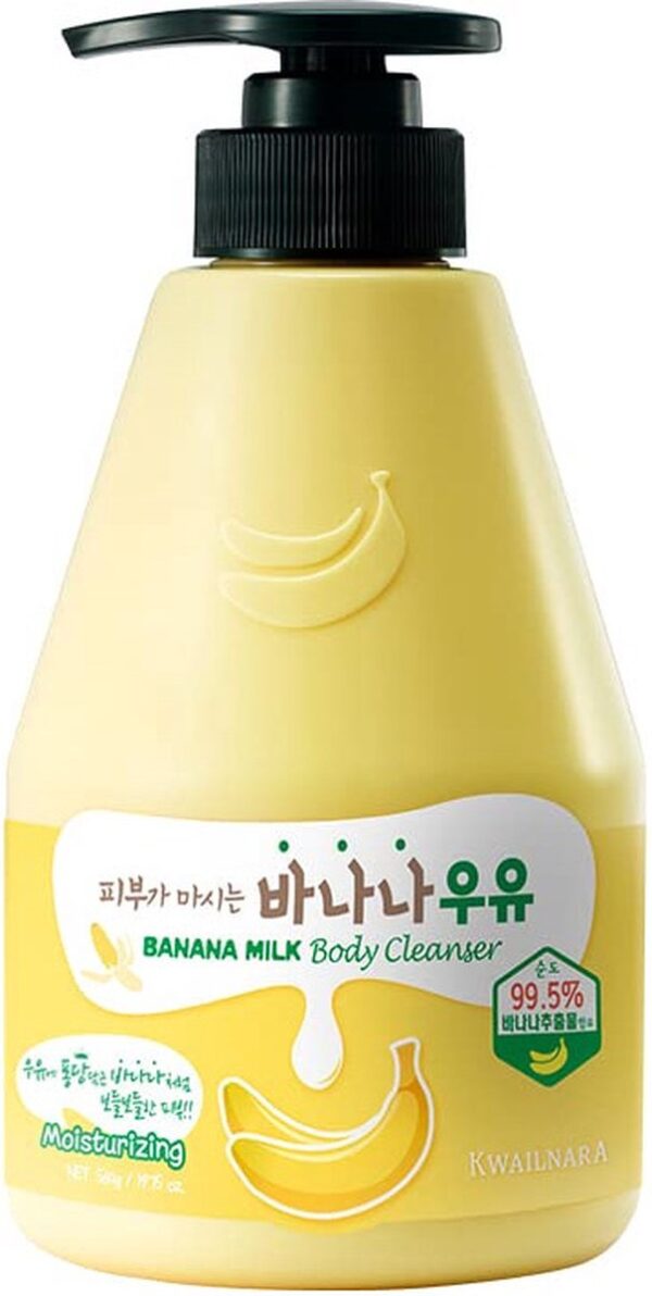 Welcos Kwailnara Banana Milk Body Cleanser 560 g 560 g