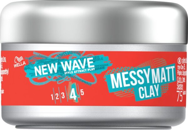 Wella New Wave Shockwaves Go Matt Clay