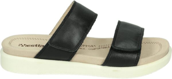 Westland ALBI 03 - Dames slippers - Kleur: Zwart - Maat: 40