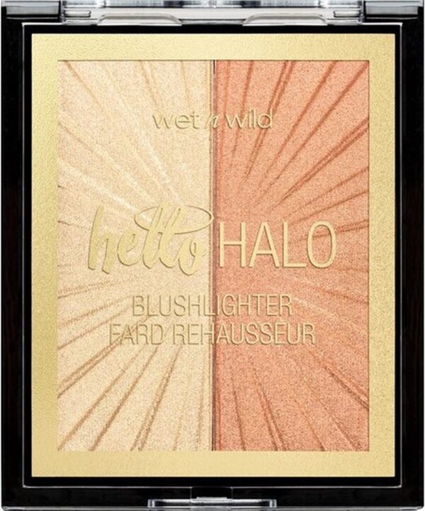 Wet 'n Wild - MegaGlo - Hello Halo Blushlighter - 1111565 After Sex Glow - VEGAN - Blush and Highlighter - 10 g