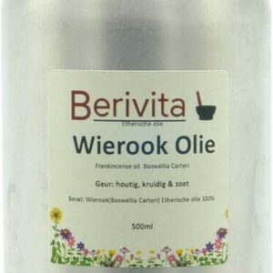 Wierook Olie - Frankincense 100% 500ml - Etherische Wierookolie van Boswellia Carteri - Olibanum