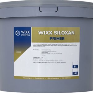 Wixx Siloxan Buitenprimer - 10L - RAL 9002 | Grijswit