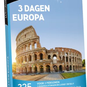 Wonderbox Cadeaubon - 3 Dagen Europa