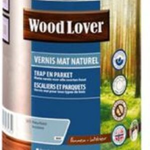Wood Lover Vernis Mat Naturel 0.75 Liter Kleurloos