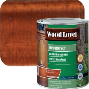 WoodLover UV Protect - 2.5L - 16m² - 647 - Meranti red