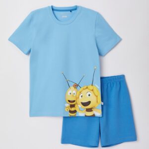 Woody pyjama jongens - blauw - Maya de Bij - 221-1-CPH-Z/810 - maat 140
