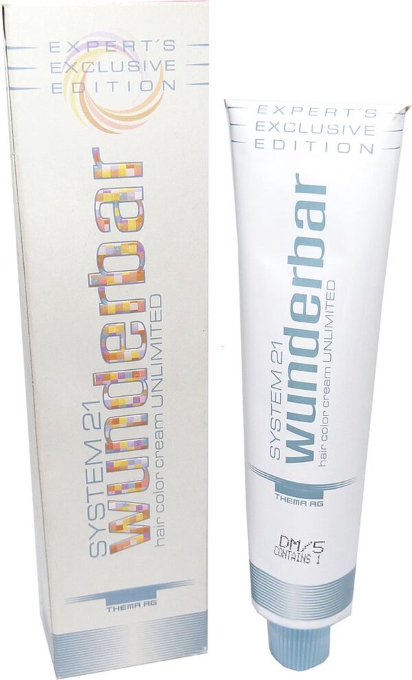 Wunderbar System 21 Hair Color Cream Crème Haarkleur Kleuring Permanent 60ml - LV/6 Light Violet / Helles Violett