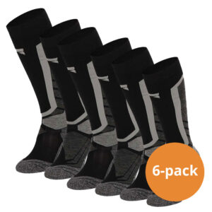 Xtreme Snowboard Sokken 6-pack Multi Black