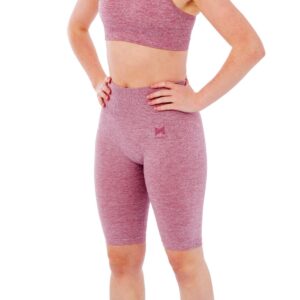 Xtreme Sportswear Dames Sportset - Korte Sportlegging + Sporttop - Roze-L