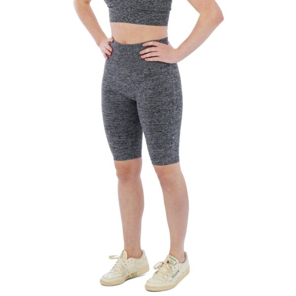 Xtreme Sportswear Korte Sportlegging Dames Short Antraciet Melange