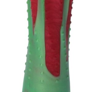 Ylva & Dite - Prickly Pear - Siliconen dildo - Made in Holland - Perzik Rood Metallic / Appel Groen Metallic