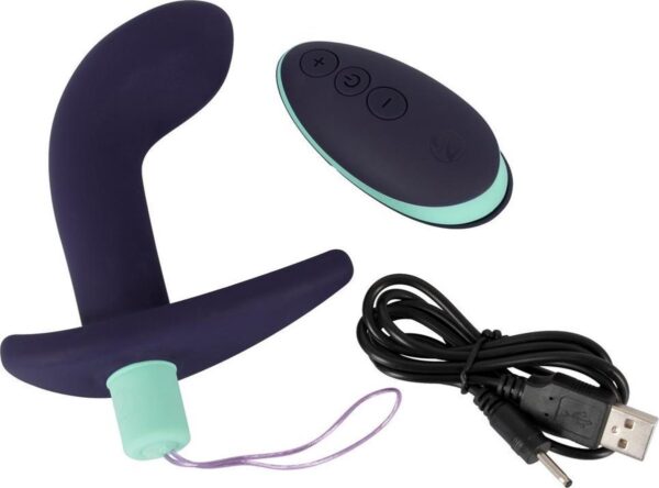 You2toys - Vibrerende Prostaat Stimulator voor Ongekende Stimulatie met Draadloze Afstandsbediening 13.4 cm - Zwart