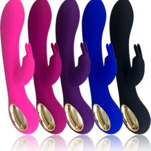 YourPlease - heating rabbit vibrator voor G-spot & clitoris- Luxe premium vibrator Paars - Seksspeeltje - elektrische dildo - 19cm- ultra stil! - Discreet verstuurd - waterproof*