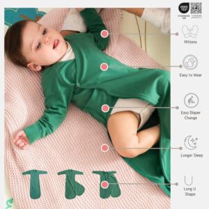 Zingy Wear - Magic PJ - Foliage Green - 80 cm - Baby Pajama - Baby Pyjama - Baby Kleding - Babykleding - Baby Cloths - Swaddle Pyjama