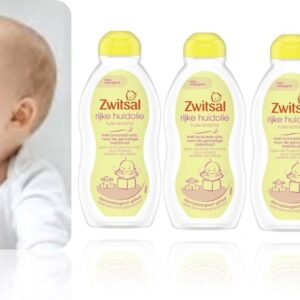 Zwitsal Baby Rijke Huidolie Voordeelverpakking 4 x 200 ml