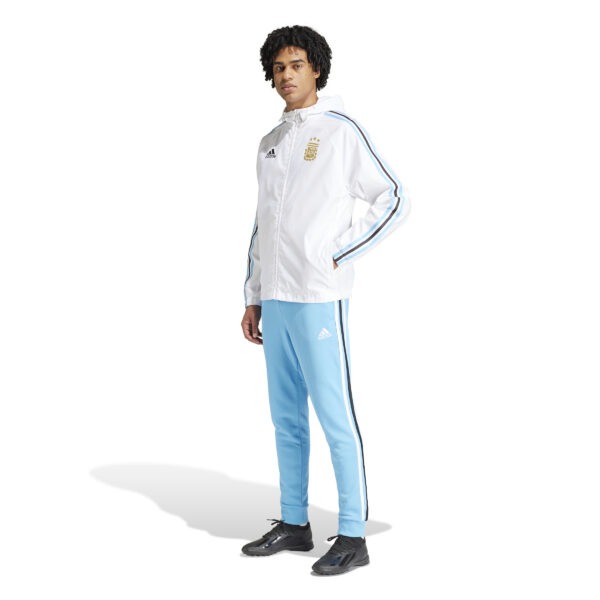 adidas Argentinië DNA Windbreaker Trainingspak 2024-2026 Wit Lichtblauw Zwart