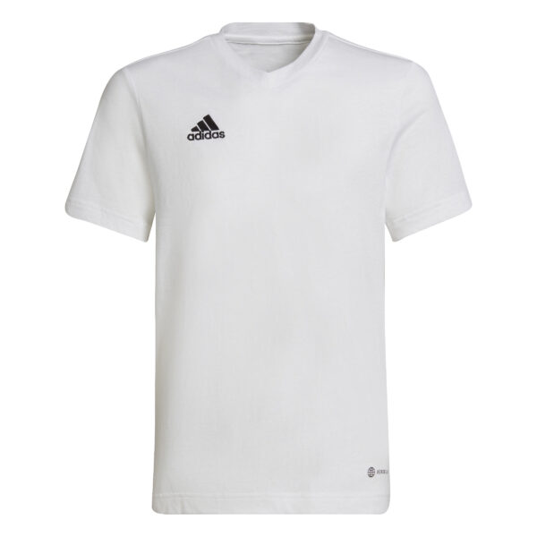 adidas Entrada 22 T-Shirt Kids Wit Zwart