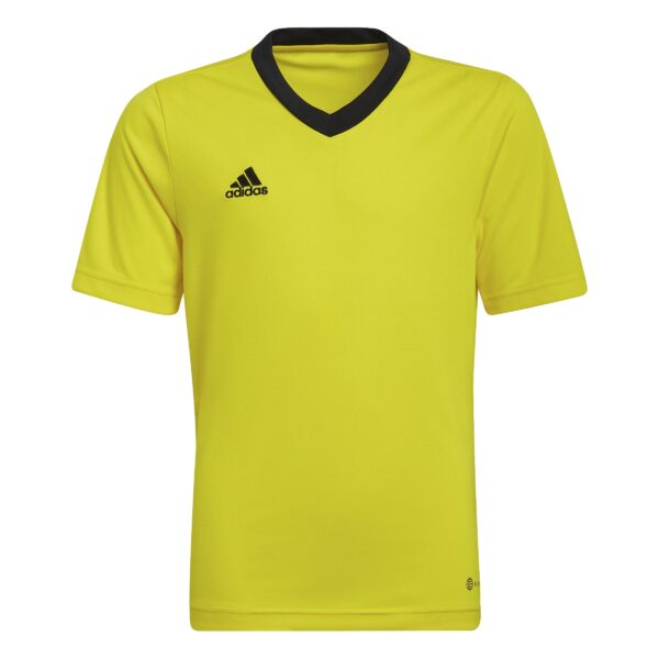 adidas Entrada 22 Voetbalshirt Kids Geel Zwart