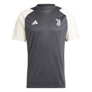 adidas Juventus Trainingsshirt 2023-2024 Donkergrijs Wit