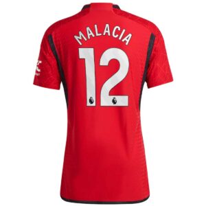 adidas Manchester United Malacia 12 Thuisshirt 2023-2024