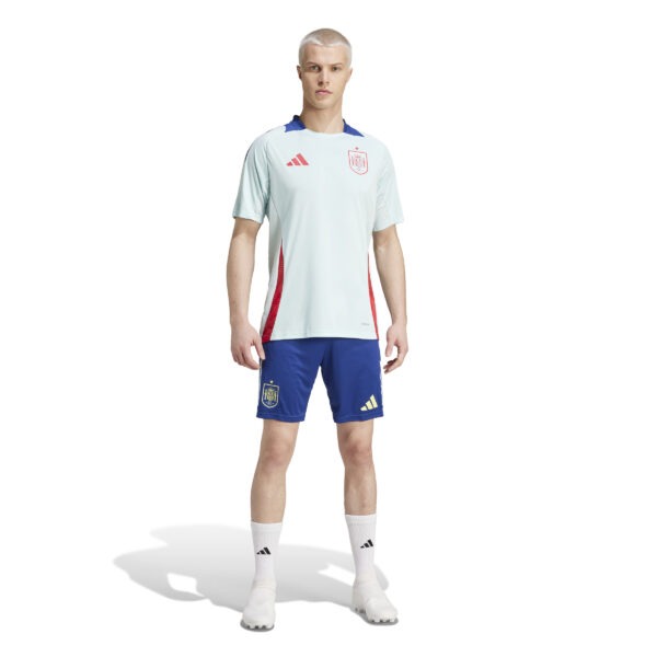 adidas Spanje Trainingsset 2024-2026 Lichtblauw Donkerblauw Rood