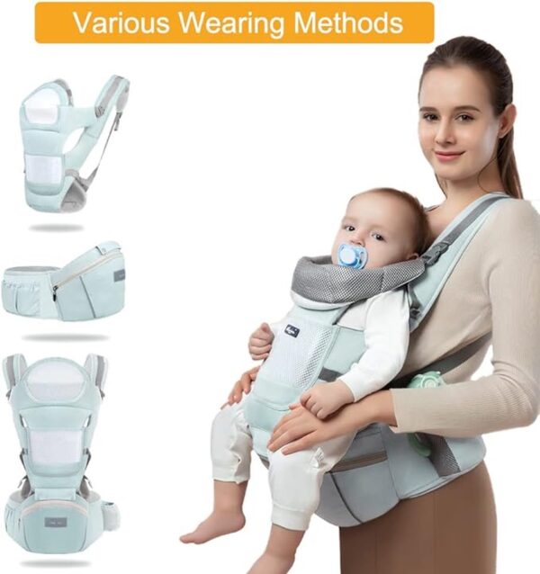 babydrager / Ergonomische babydrager, klassieke drager, zachte ademende draagtassen rugzak