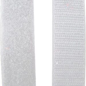 klittenband op rol zelfklevend - 100cmx2cm - Ultra Sterke Klittenband Zelfklevend - wit - klittenband wit -