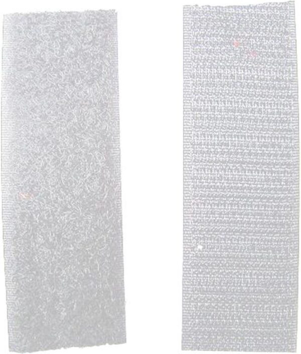 klittenband op rol zelfklevend - 100cmx2cm - Ultra Sterke Klittenband Zelfklevend - wit - klittenband wit -