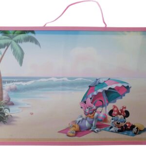 memobord Minnie Mouse meisjes 40 x 30 cm roze 2-delig