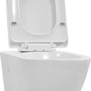 vidaXL-Hangend-toilet-randloos-keramiek-wit