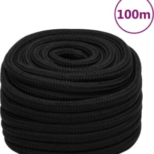 vidaXL-Werktouw-20-mm-100-m-polyester-zwart